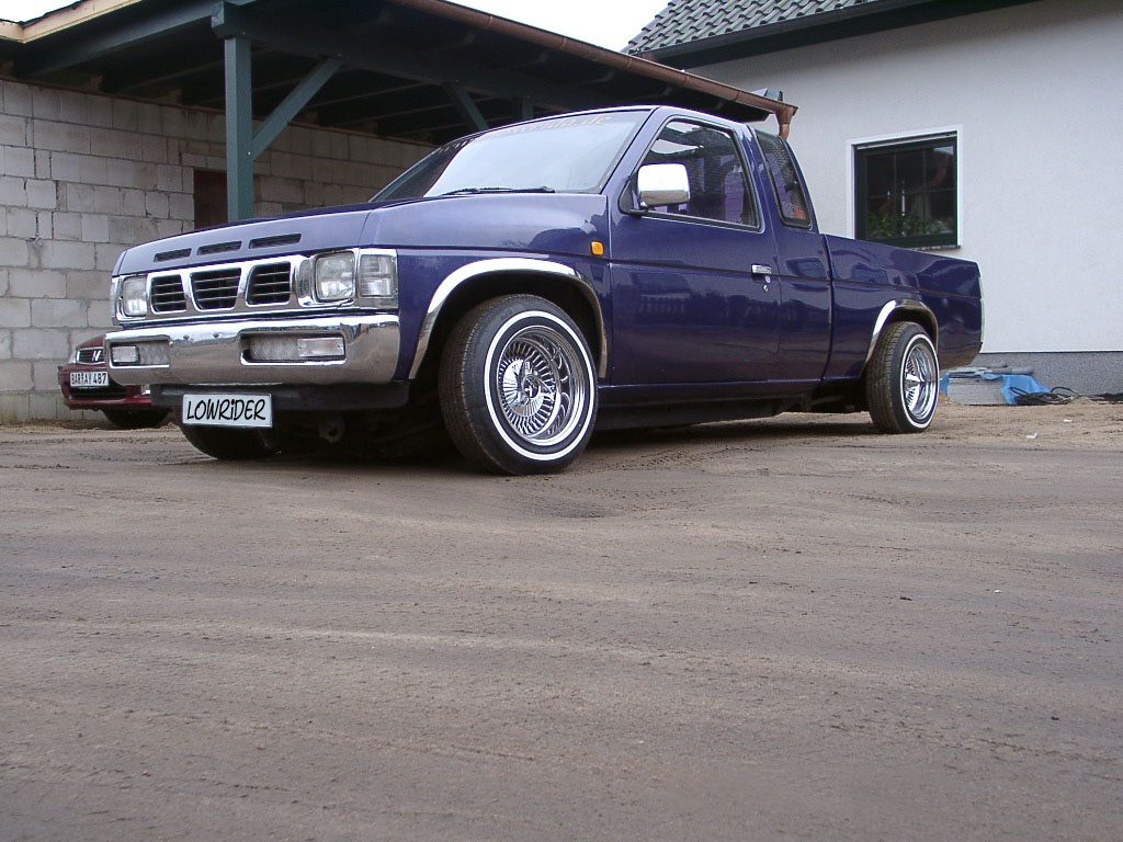 Lowrider nissan truck #4